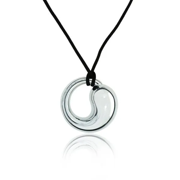 Tiffany eternal circle necklace エターナル Tiffany & Co Sterling Large Eternal Circle Necklace | Purple